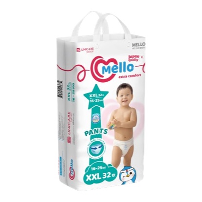 Подгузники-трусики Mello Размер XXL, 32 шт