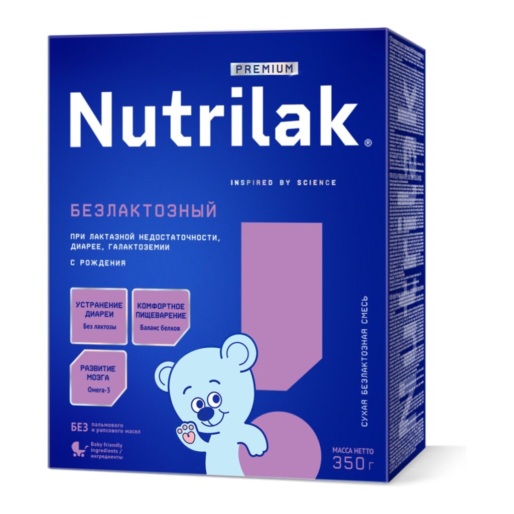 Nutrilak Premium БЕЗЛАКТОЗНЫЙ, 350 г