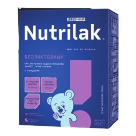Nutrilak Premium БЕЗЛАКТОЗНЫЙ, 350 г