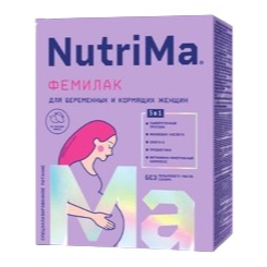 NutriMa Фемилак Продукт сухой специализированный для беременных и кормящих женщин со вкусом манго