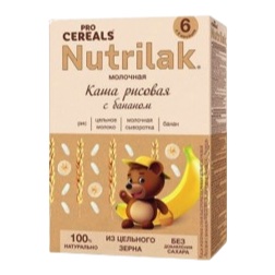 Nutrilak Premium Procereals Каша молочная Рисовая с бананом