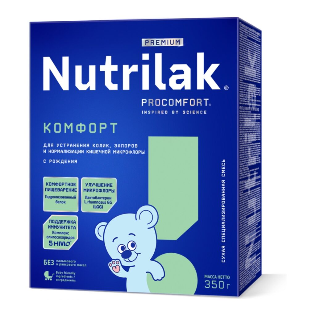 Nutrilak Premium КОМФОРТ, 350 г