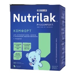 Nutrilak Premium КОМФОРТ, 350 г