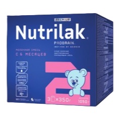 Nutrilak Premium 2 Молочная смесь адаптированная последующая, 1050 г