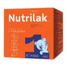Nutrilak 1 Молочная смесь адаптированная с рождения, 1050 г