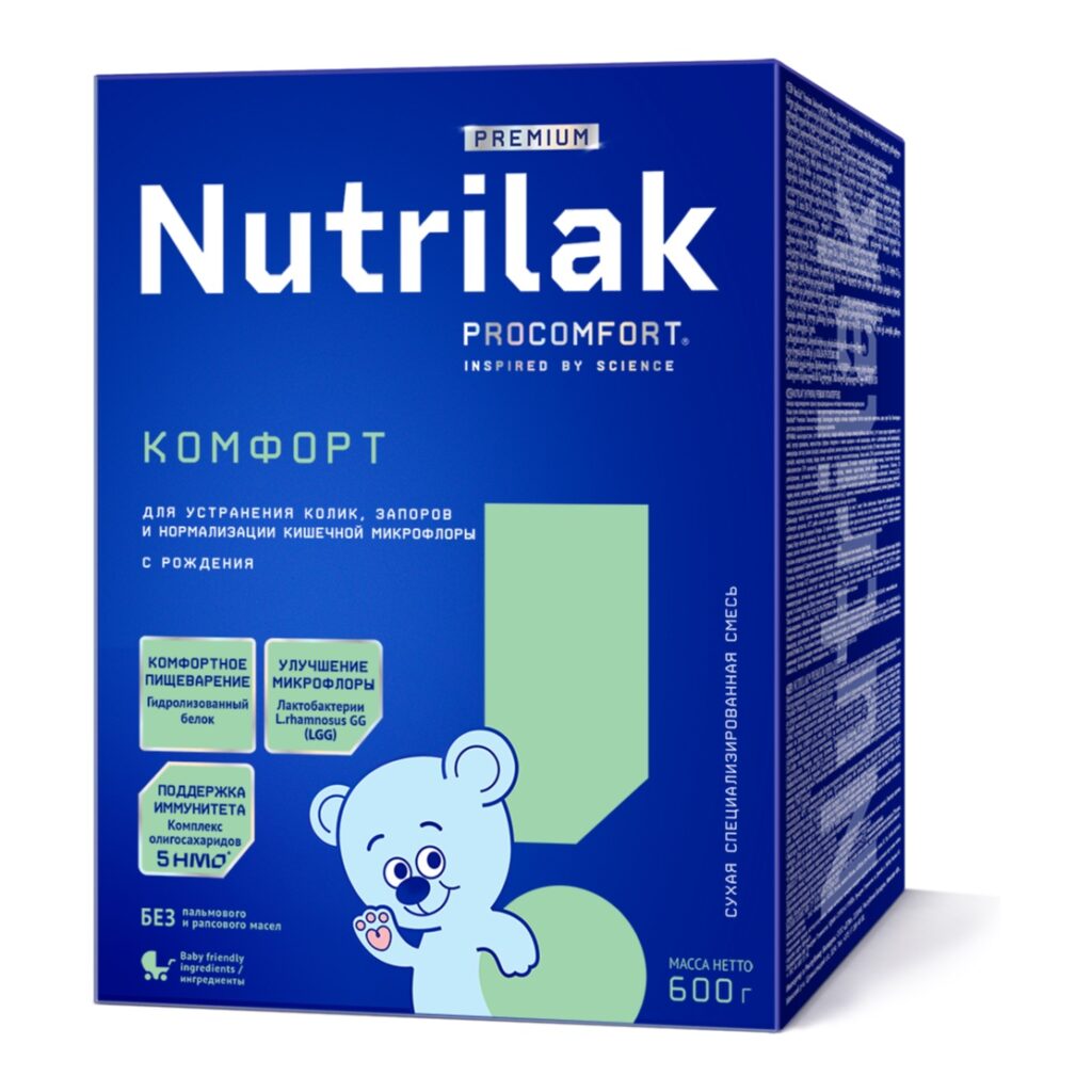 Nutrilak Premium КОМФОРТ, 600 г