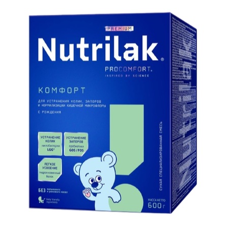 Nutrilak Premium КОМФОРТ, 600 г