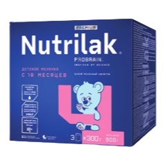 Nutrilak Premium 4 Сухой молочный напиток, 900 г