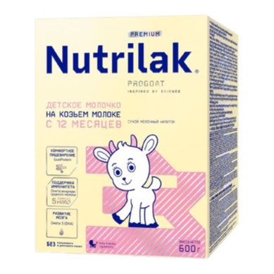 Nutrilak 3 Premium Напиток молочный сухой на основе козьего молока