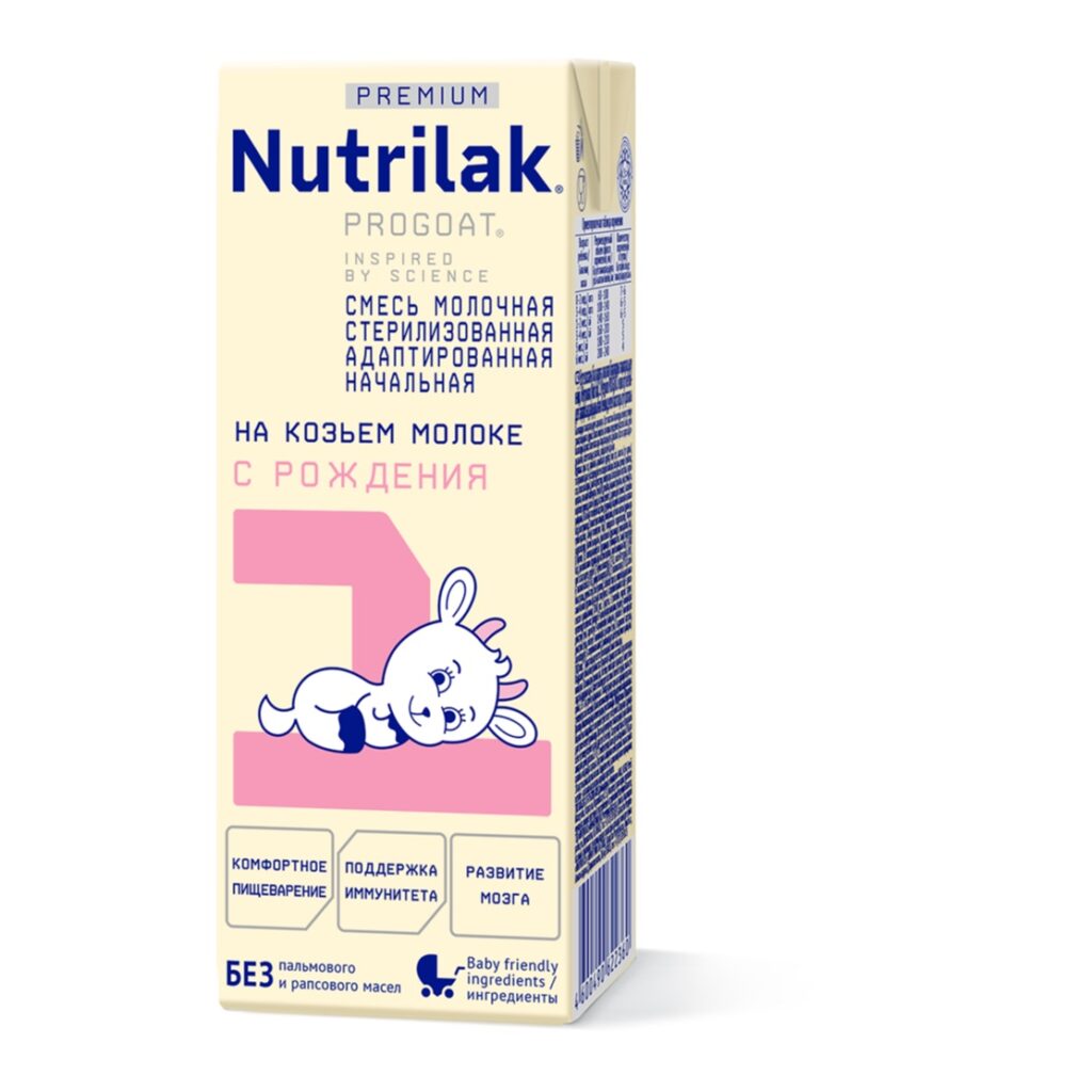 Nutrilak 2 Premium Смесь молочная стерилизованная последующая на козьем молоке