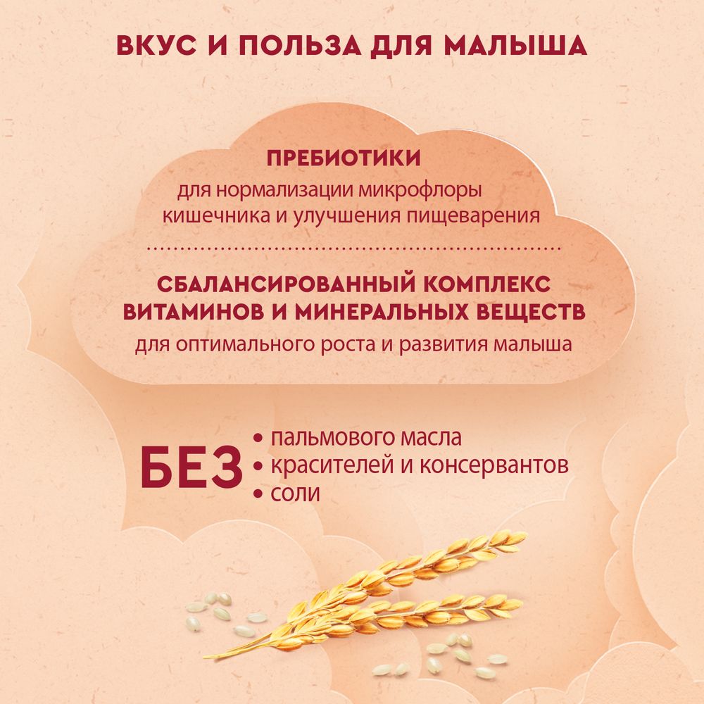Винни каша молочная Рисовая с пребиотиками — фото 5
