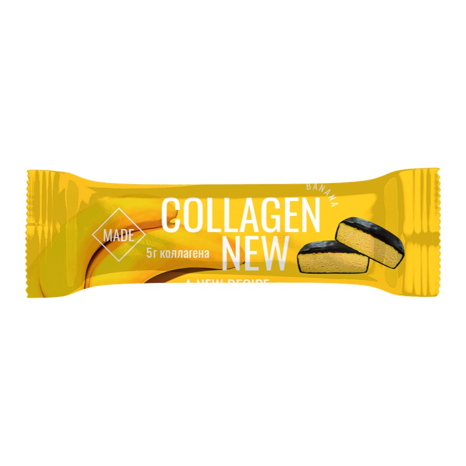 Лорд протеиновый батончик Collagen New Банан