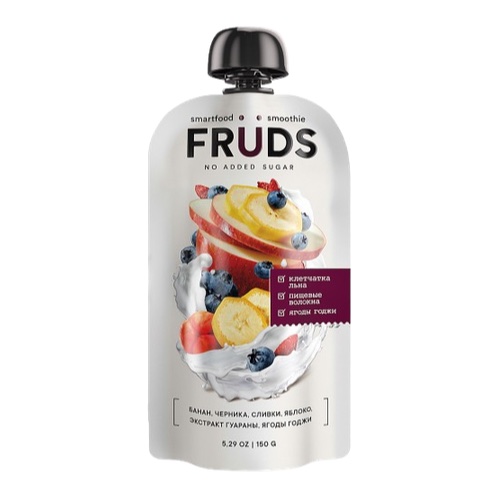 FRUDS Банан, черника, сливки…