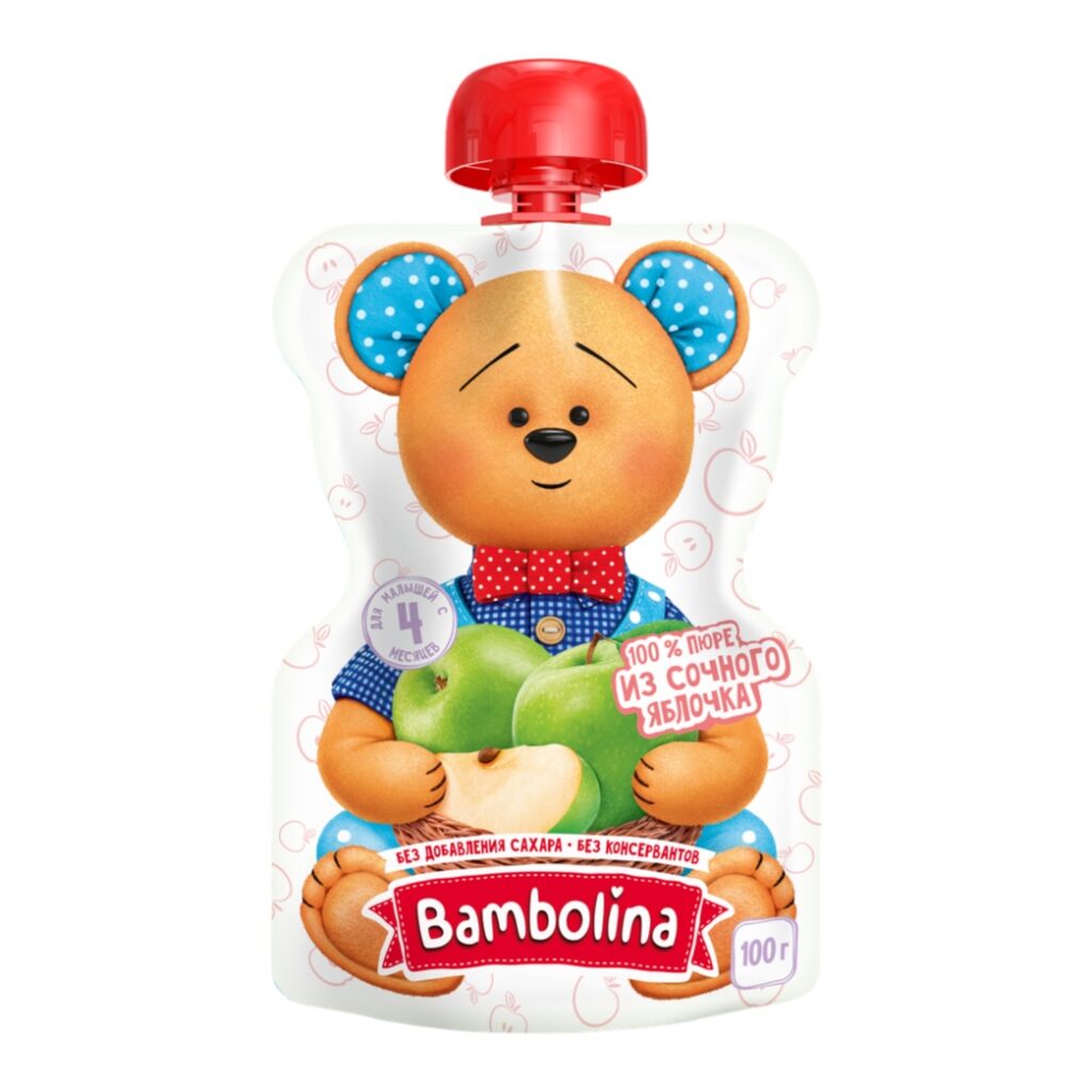 Bambolina пюре Яблоко
