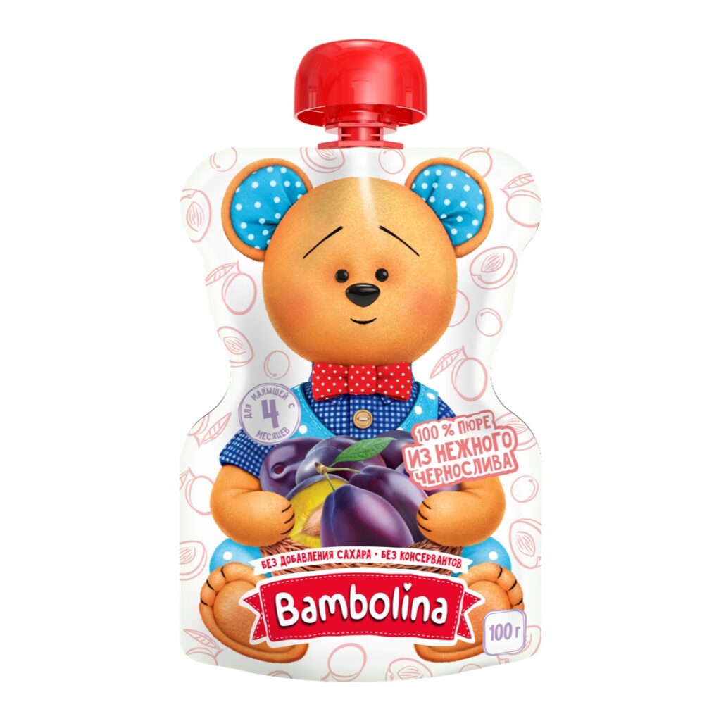 Bambolina пюре Чернослив