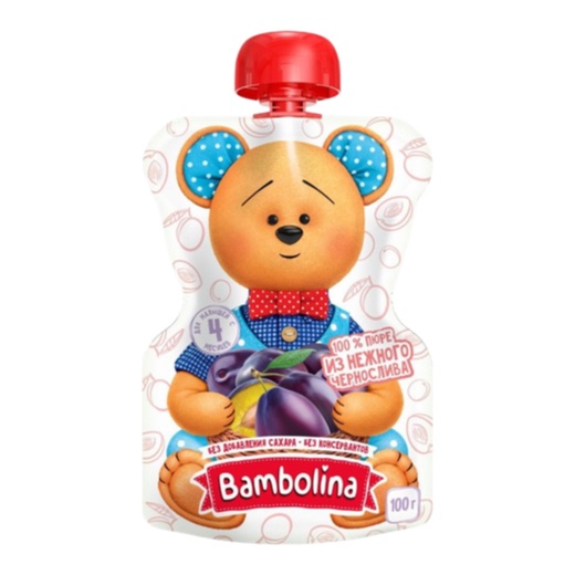Bambolina пюре Чернослив