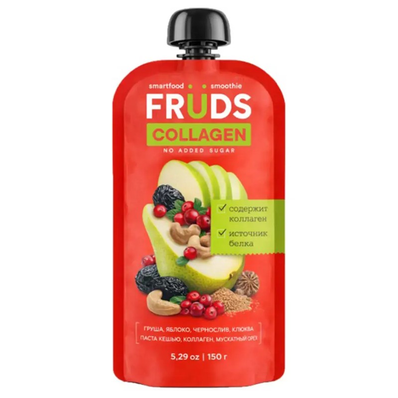 FRUDS Collagen Груша-яблоко-чернослив-клюква-кешью